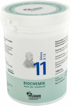 Biochemie Pflüger 11 Silicea D12 1000 Tabletten