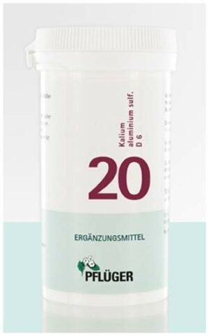 Biochemie Pflüger 20 Kalium aluminium Sulfuricum D6 400 Tabletten