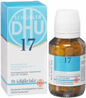 Biochemie DHU 17 Manganum sulfuricum D6 80 Tabletten