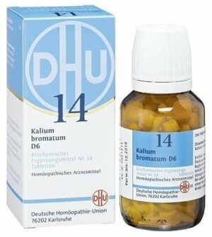 Biochemie DHU 14 Kalium bromatum D6 80 Tabletten
