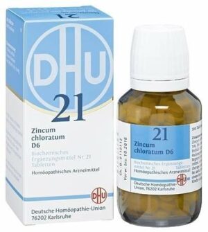 Biochemie DHU 21 Zincum chloratum D6 80 Tabletten