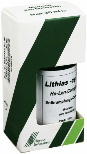 Lithias Cyl L Ho Len Complex Entkrampfungscomplex 30 ml Tropfen