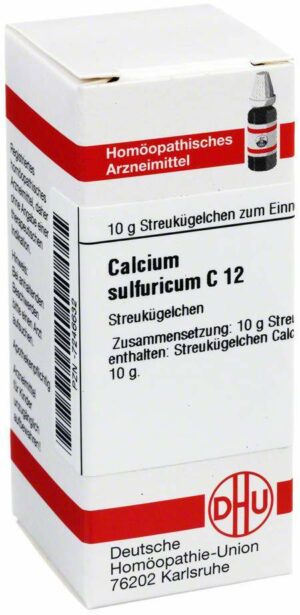 Calcium Sulfuricum C 12 Globuli