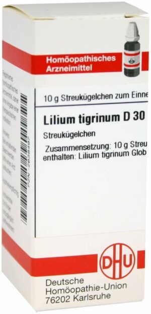 Lilium Tigrinum D 30 Globuli