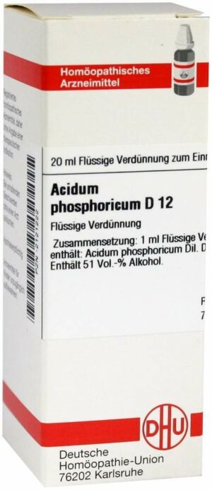 Acidum Phosphoricum D 12 Dilution