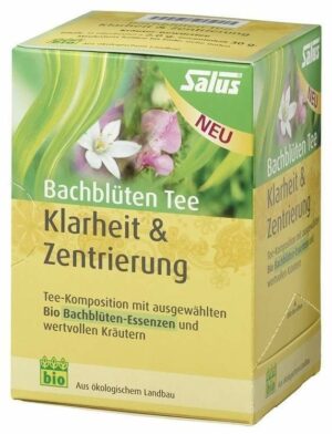 Bachblütentee Klarheit & Zentrierung 15 Filterbeutel