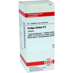 Ginkgo Biloba D12 80 Tabletten