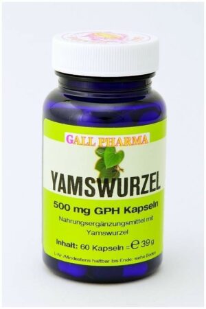 Yamswurzel 500 mg Gph 180 Kapseln
