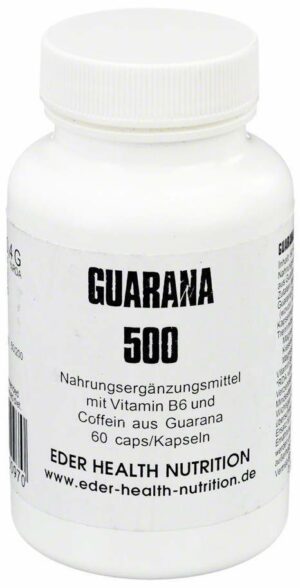 Guarana 500 Kapseln