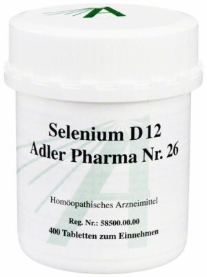 Biochemie Adler 26 Selenium D 12 400 Tabletten