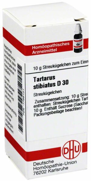 Tartarus Stibiatus D 30 Globuli