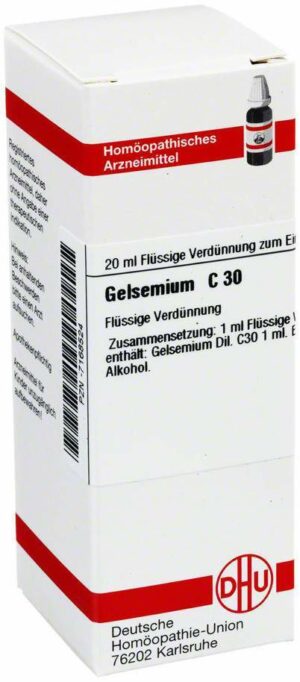 Gelsemium C 30 Dilution 20 ml Dilution