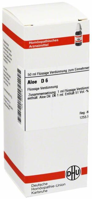 Aloe D 6 Dilution