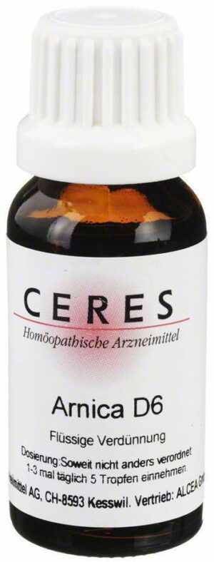 Ceres Arnica D 6 Dilution 20 ml