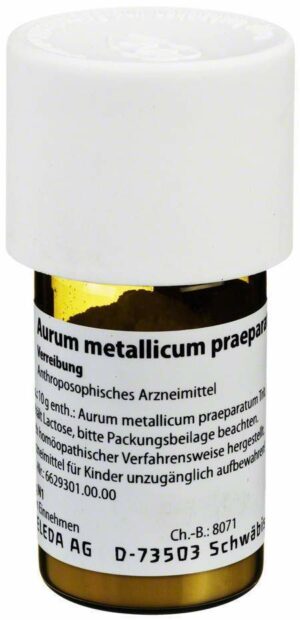 Weleda Aurum metallicum praeparatum D30 20 g Trituration