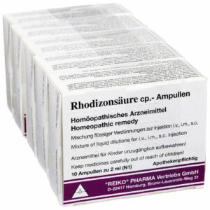 Rhodizonsäure Cp. Ampullen 5 X 10 X 2 ml