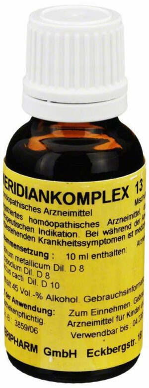 Meridiankomplex 13 20 ml Tropfen