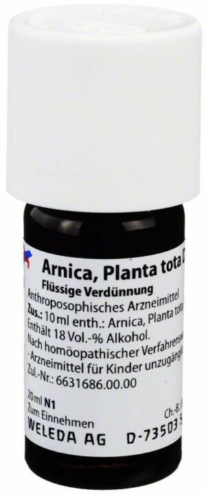 Weleda Arnica Planta tota D30 20 ml Dilution