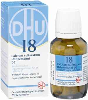 Biochemie DHU 18 Calcium sulfuratum D6 200 Tabletten