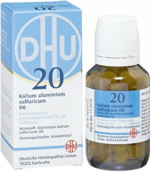 Biochemie DHU 20 Kalium aluminum sulfuricum D6 200 Tabletten