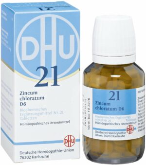 Biochemie DHU 21 Zincum chloratum D6 200 Tabletten
