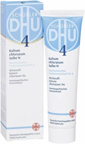 Biochemie DHU 4 Kalium chloratum Salbe N D4 50 g