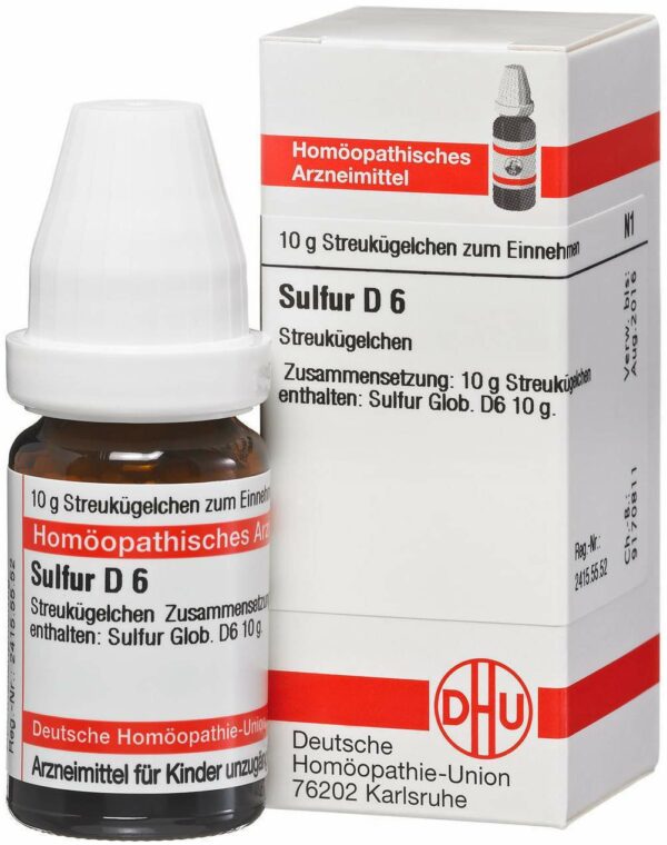 Sulfur D6 10 G Globuli