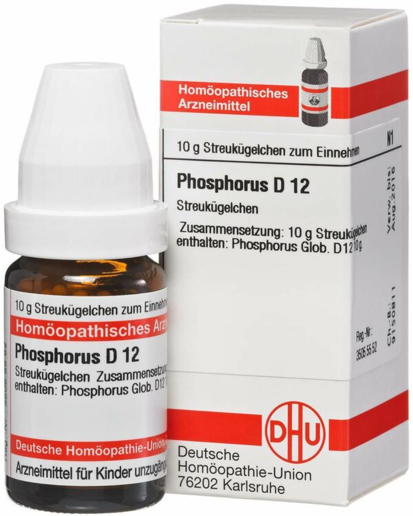 Phosphorus D 12 10 G Globuli