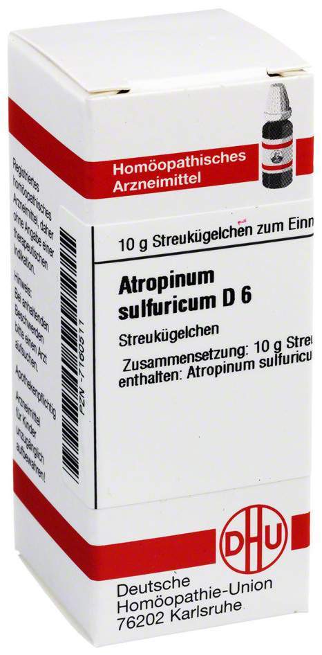 Atropinum Sulfuricum D 6 Globuli 10 G