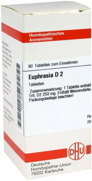 Euphrasia D 2 Dhu 80 Tabletten