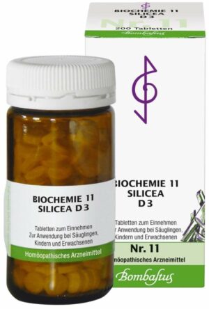 Biochemie Bombastus 11 Silicea D 3 200 Tabletten