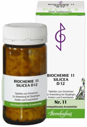 Biochemie Bombastus 11 Silicea D 12 200 Tabletten