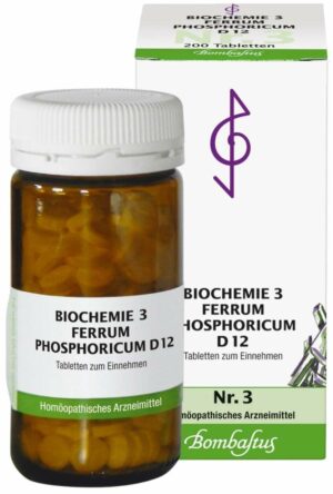 Biochemie Bombastus 3 Ferrum phosphoricum D 12 200 Tabletten