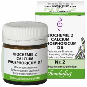 Biochemie Bombastus 2 Calcium phosphoricum D 6 80 Tabletten