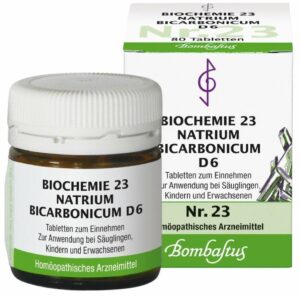 Biochemie Bombastus 23 Natrium bicarbonicum D 6 80 Tabletten