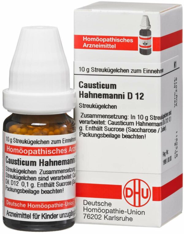 Causticum Hahnemanni D12 10g Globuli