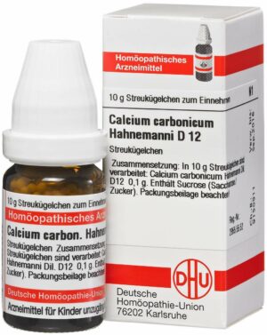 Calcium carbonicum Hahnemanni D12 10 g Globuli