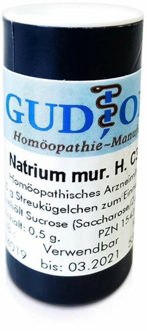 Natrium Muriaticum C 30 Einzeldosis Globuli