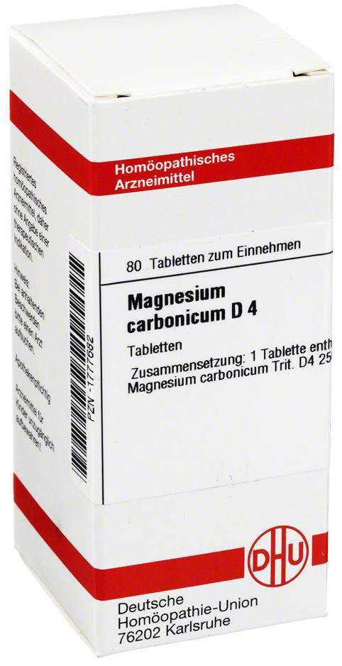 Magnesium Carbonicum D 4 Dhu 80 Tabletten