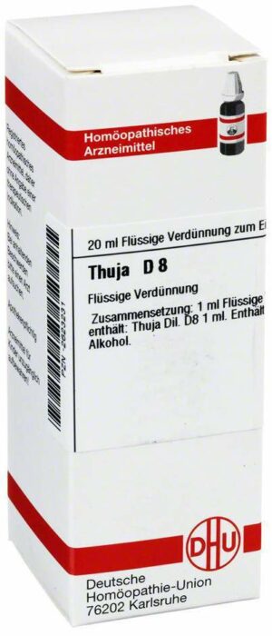 Thuja D8 Dilution 20 ml Dilution