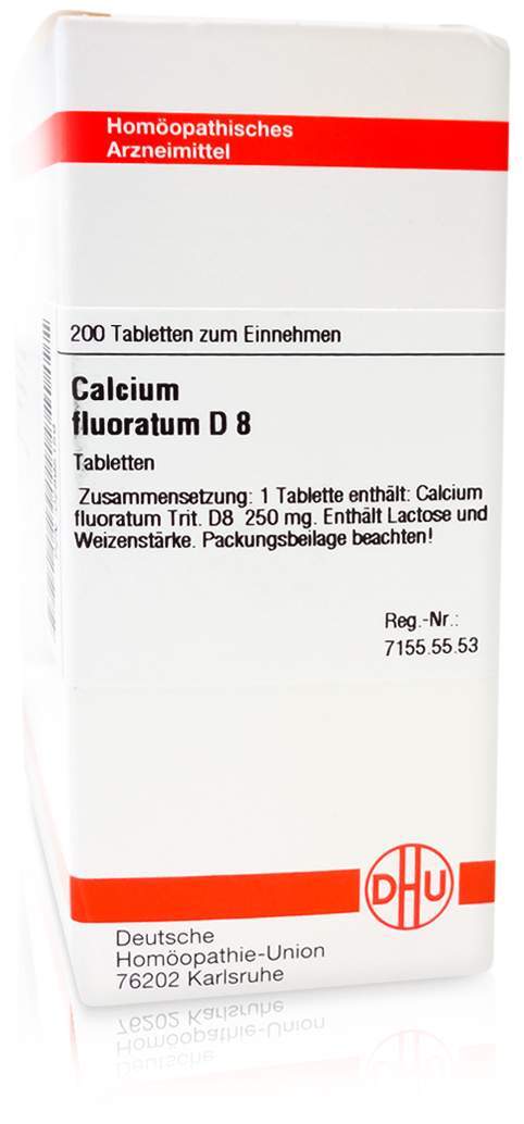 Calcium Fluoratum D 8 Dhu 80 Tabletten