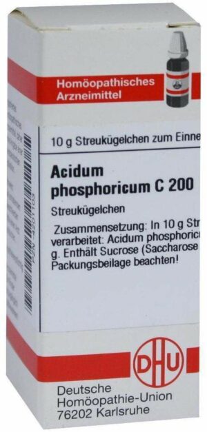 Acidum Phosphoricum C200 10 G Globuli