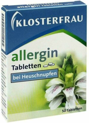 Klosterfrau Allergin Tabletten bei Heuschnupfen 50 Tabletten