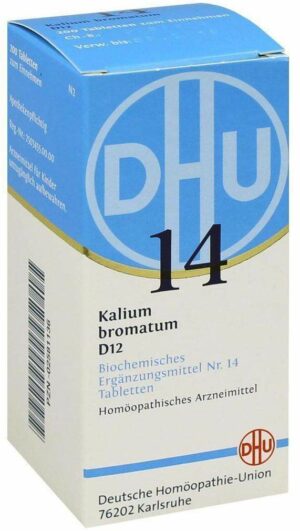 Biochemie DHU 14 Kalium bromatum D12 200 Tabletten