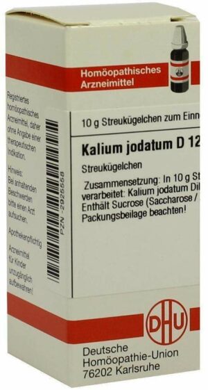 Dhu Kalium Jodatum D12 10 G Globuli