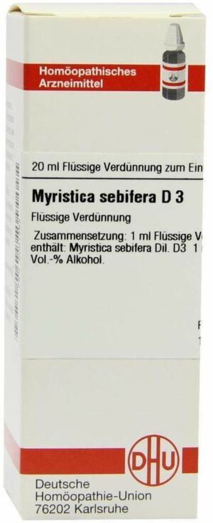 Myristica Sebifera D 3 Dilution