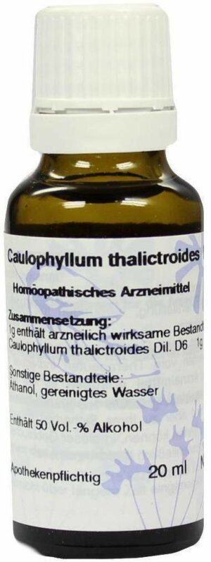 Caulophyllum D 6 Dilution 20 ml