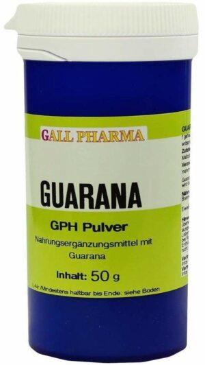 Guarana Pulver 50 G