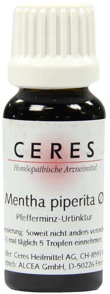 Ceres Mentha Piperita Pfefferminz-Urtinktur 20ml
