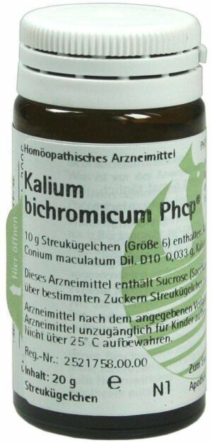 Kalium Bichromicum Phcp Globuli 20 G